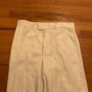 White dress pants